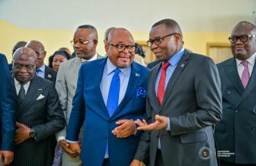 RDC : Julien Paluku  plaide pour une synergie Parlement- Gouvernement-Justice et secteur privé pour mobiliser les recettes publiques