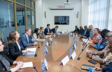 RDC - Allemagne : Thérèse Wagner reçoit Serap Güler à Kinshasa