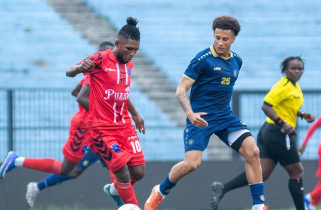 LINAFOOT : à 9 contre 11, Dauphin Noir déplume les Aigles grâce à un doublé de Candidat Mapendo