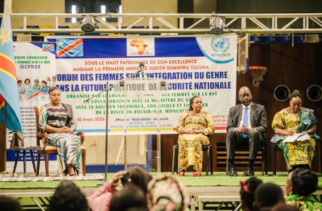 RDC : la réforme du secteur de la sécurité sous pression des exigences d’inclusion du genre