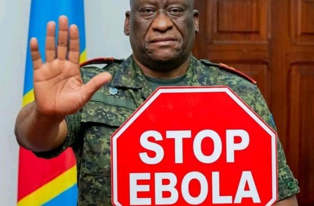 Ebola en Ituri : le gouverneur militaire appelle au respect des mesures préventives