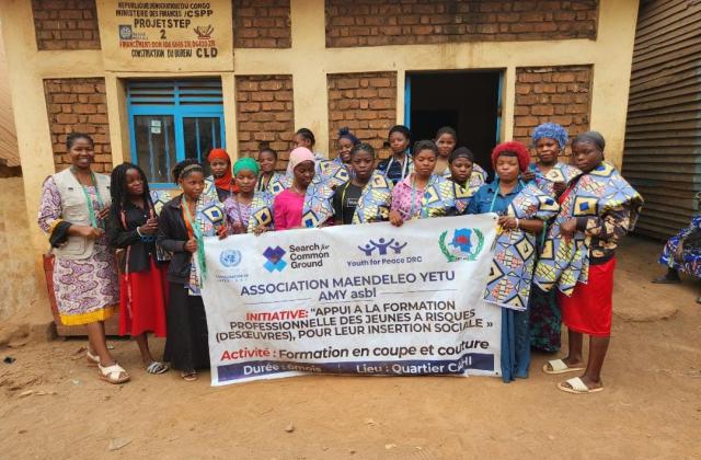 Bukavu : insertion sociale, AMY Asbl encadre 20 jeunes femmes en coupe couture