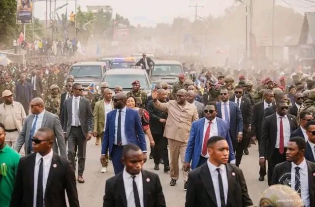 RDC : Félix Tshisekedi à Mbuji-Mayi pour suivre les grands chantiers et la relance de la MIBA