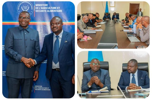 RDC : les ministères de l’Agriculture et du Commerce extérieur unissent leurs efforts pour stimuler les exportations agricoles