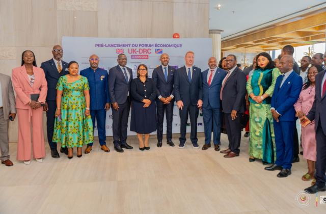 RDC/Royaume-Uni : Kinshasa lance le pré-forum économique avant le rendez-vous de novembre