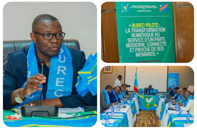 Kinshasa : le BUREC lance sa plateforme numérique et réaffirme son soutien à Félix Tshisekedi