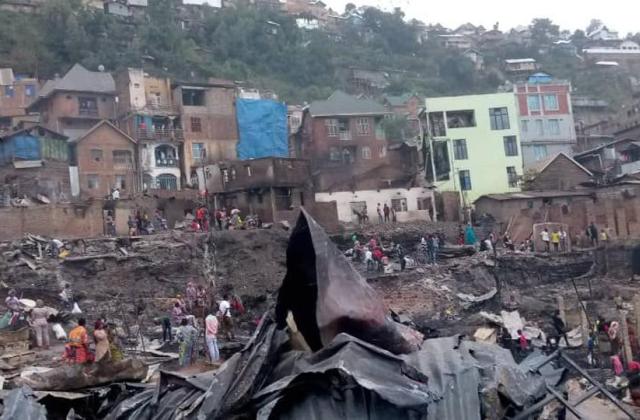 Goma : le Conseil Communal de la Jeunesse tire la sonnette d'alarme face à la recrudescence des incendies