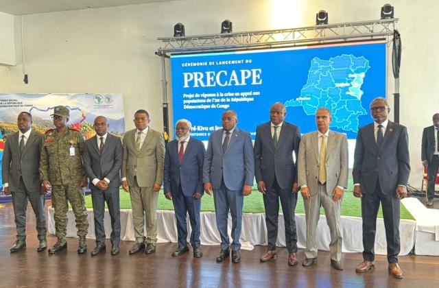 Kinshasa : le PRECAP lancé pour renforcer la résilience des populations affectées par la guerre dans l’Est de la RDC