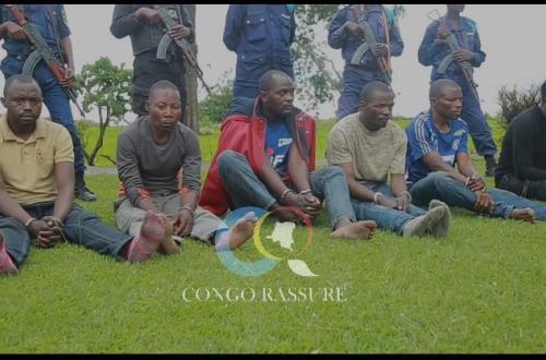 <p>Présumés tueurs de l’ambassade d’Italie en RDC. Goma le 18 janvier 2022. ©CongoRassure Daudi Amin</p>
