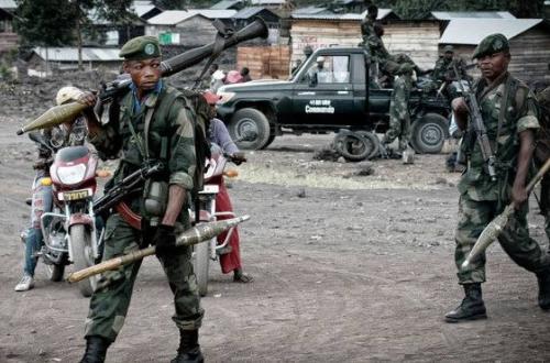 <p>Image d’illustration. Des militaires congolais dans la ville de Goma. ©Droits tiers.</p>
