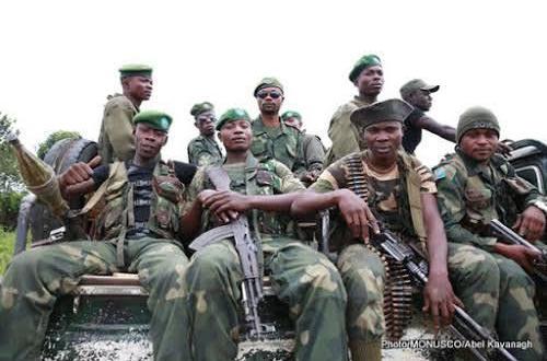 <p>Photo : Les militaires FARDC</p>

