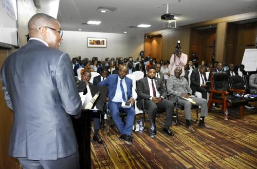 <p>Panéliste à la PRE-COP 27, Julien Paluku prône la transformation locale des minerais stratégiques congolais</p>
