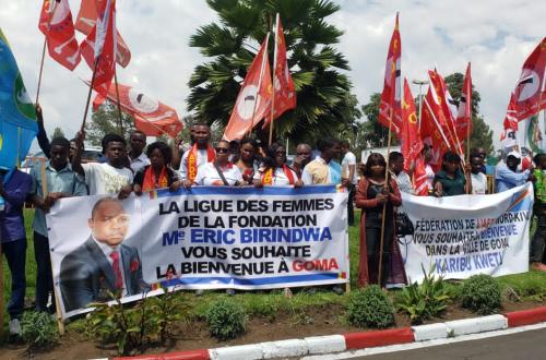 Lancement des travaux de dégazage du golf de Kabuno : Le Ministre des Hydrocarbures est arrivé à Goma