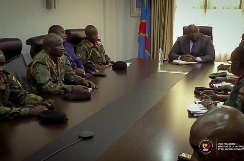 RDC : Le chef d'état-major général de l'armée ougandaise en visite de travail à Kinshasa