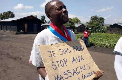 Insécurité à Beni : Le groupe de pression “Les indignés aux antivaleurs” appelle à une manifestation samedi prochain à Kasindi
