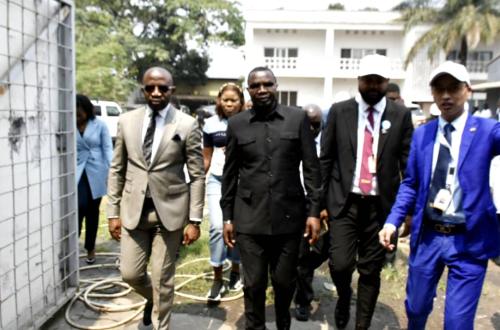 Kinshasa : Julien Paluku et Marc Ekila en visite dans les installations de la société KIN MOTORS SA