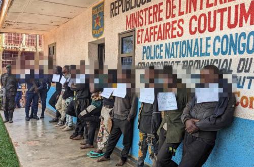 Butembo : Les services de sécurité mettent la main sur 14 présumés criminels