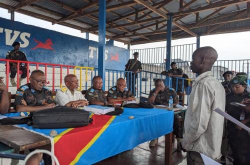 Goma : fin de la phase d’identification des prévenus auteurs de la manifestation du 30 août