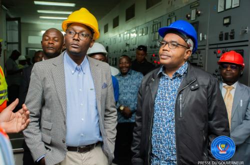 Sud-Kivu : Le Ministre National des ressources Hydroliques et électricité Olivier Mwenze a visité la centrale Hydroélectrique Ruzizi 1