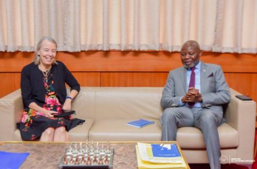 L’économie de la RDC au cœur d’un échange entre Kamerhe et la représentante de Washington à Kinshasa
