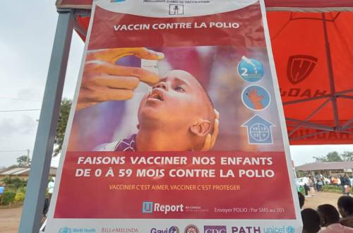Vaccination contre la poliomyélite : 2 millions d’enfants de 0 à 59 mois attendus au Nord-Kivu