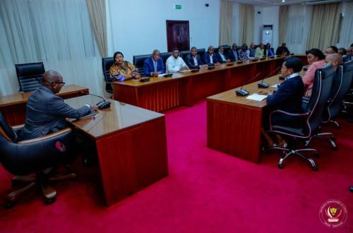 RDC : Sama Lukonde exhorte les leaders du Grand Katanga à promouvoir le vivre-ensemble suite aux violences à Malemba-Nkulu