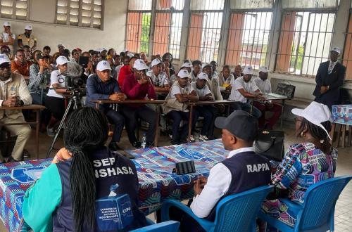 Élections en RDC : le rapporteur adjoint de la CENI lance la formation des membres des centres locaux de compilation des résultats