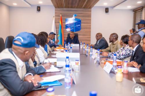 Élections en RDC : Dénis Kadima s'entretient avec Dr Judge Chifundo de la mission ECF-SADC autour de l'état des prepatifs des scrutins du 20 décembre prochain