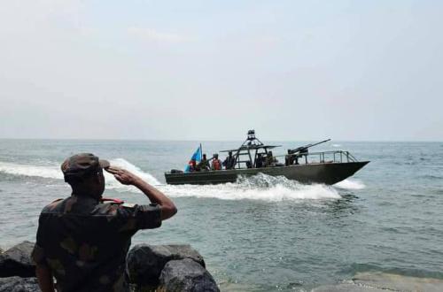 Nord-Kivu : La force navale des FARDC dotée d'une embarcation montée par le génie militaires
