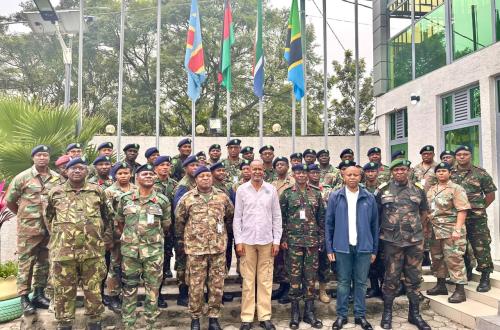 Opération SAMIR-DRC contre le M23 : Le secrétaire exécutif de la SADC en réunion stratégique avec les FARDC à Goma