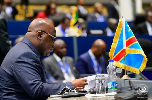 Guerre dans l'Est de la RDC : « On ne va jamais négocier avec le M23, je veux la paix mais pas à n'importe quel prix » (F. Tshisekedi à Addis-Abeba)