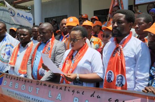 Contentieux électoraux : Débout la Patrie remercie la cour constitutionnelle pour avoir rendu une décision "Juste" en faveur de Singoma Mwanza proclamé élu à Nyiragongo