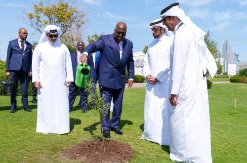 Qatar : Félix Tshisekedi inaugure la journée de la RDC de l'Expo Doha 2023