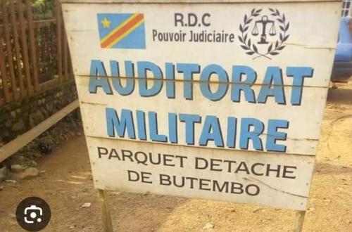 Décès d’un détenu au cachot du parquet militaire de Butembo