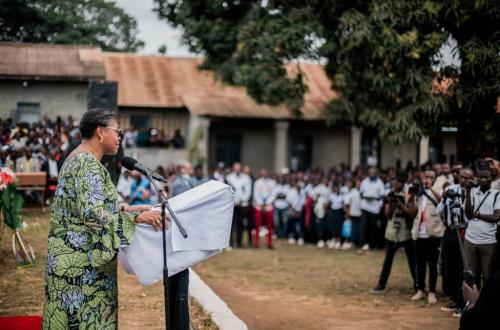 Judith Suminwa lance officiellement l'année scolaire 2024-2025 au Kongo-Central