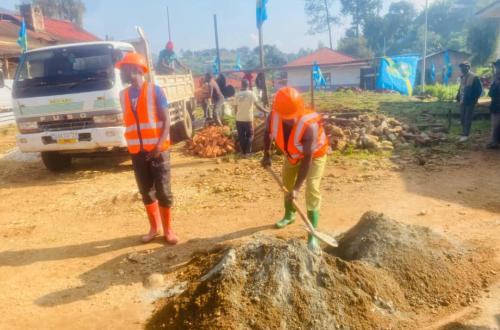 Nord-Kivu : la Fondation « Julien Paluku Kahongya » relance les travaux de construction de la maternité moderne de HGR-Lubero