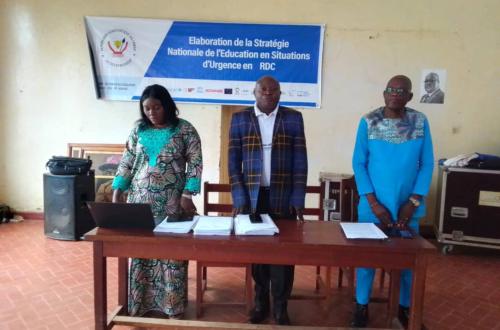Une séance de travail prévu ce jeudi à Bukavu autour de l'élaboration de la stratégie nationale de l'éducation en situation d'urgence en RDC