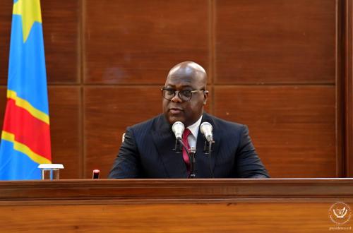 « Le dialogue avec un groupe terroriste comme le M23 est une ligne rouge que nous ne franchirons jamais » (F. Tshisekedi)