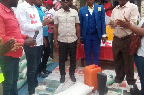 La coalition FARDC-Wazalendo assistée en vivres et non vivres par le député I'Ubwe Basoshi Théophile