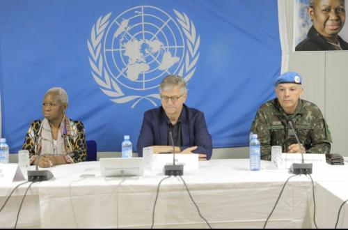 Jean-Pierre Lacroix en mission à Beni