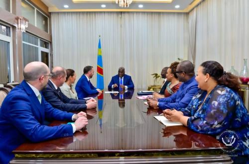 Maxime Prévot réaffirme le soutien de la Belgique et aux efforts de paix en RDC