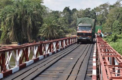 Risque d'effondrement du pont Semuliki, la traversée interdite aux véhicules avec plus de 20 tonnes de marchandises