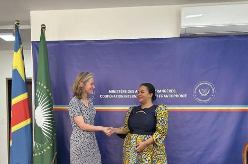 La diplomate Britannique Tiffany Sadler salue les avancées diplomatiques entre Kinshasa et Kigali