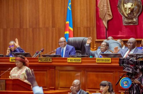 Le Sénat proroge à nouveau l'état de siège en Ituri et au Nord-Kivu