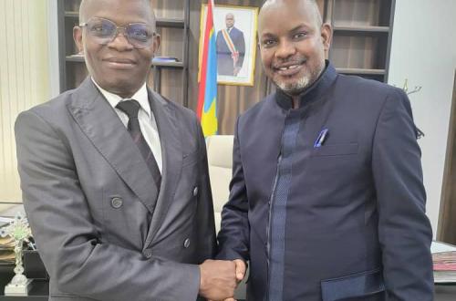 Le directeur provincial du Haut-Lomami 1 reçu par le Vice-ministre de l’éducation nationale