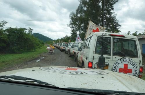 Une troisième vague de soldats Congolais ont quitté la ville de Goma ce vendredi sous le convoi du CICR