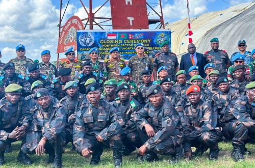 42 éléments des FARDC formés sur l'utilisation des mortiers