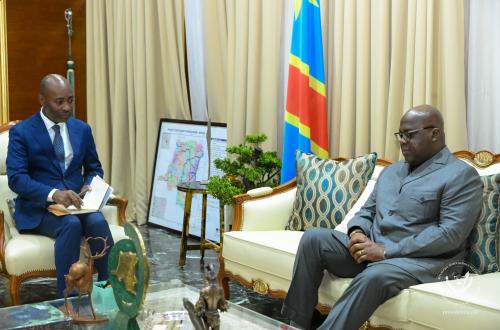 Devant Félix-Antoine Tshisekedi, le Gouverneur du Sud-Kivu plaide pour le retour de la Paix