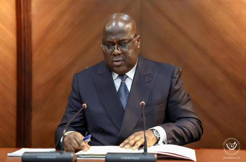 Félix-Antoine Tshisekedi promulgue deux projets d’ordonnances-lois de l’Organisation Mondiale du Commerce 