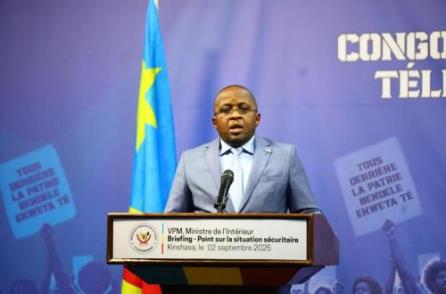 RDC : « Les veillées chez Constant Mutamba représentaient un risque de déstabilisation » (Jacquemin Shabani)